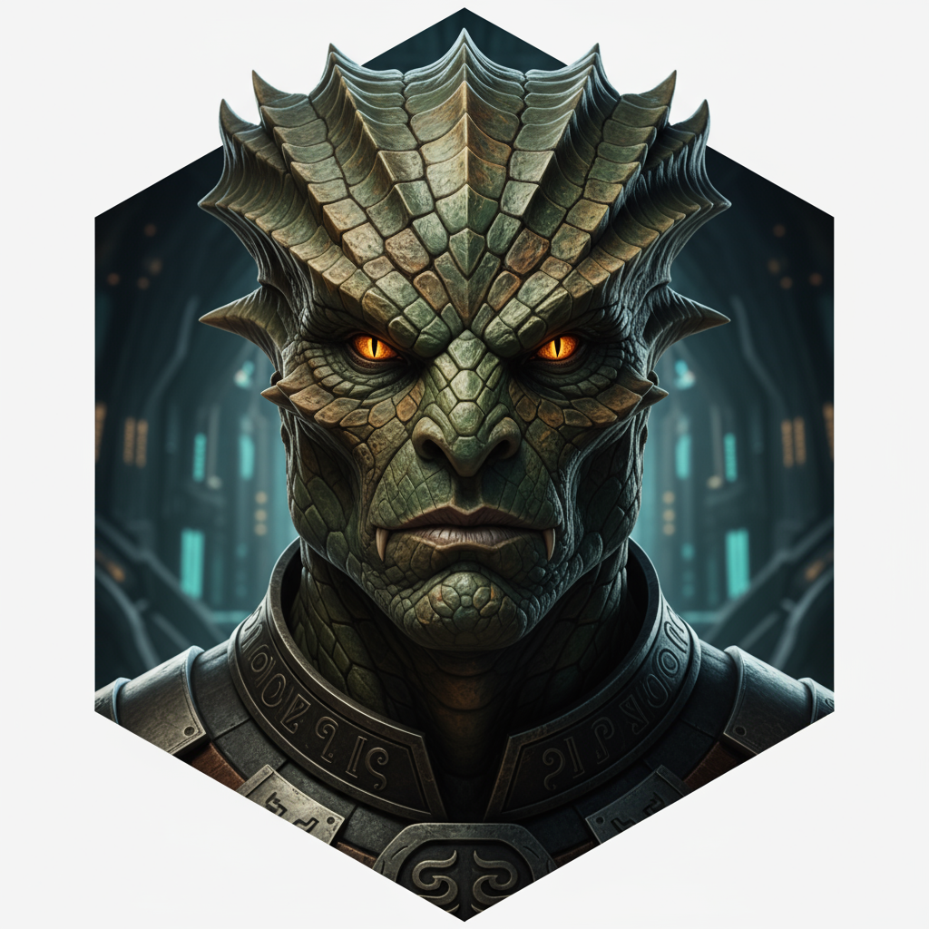 Les Reptiliens - Draconian Leader